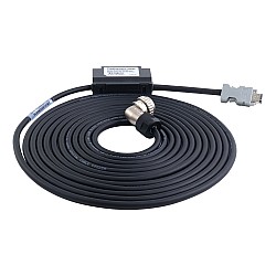10m(393.7") Encoder Cable with Battery Box for A6 & A6H Series 17-bit Servo Motor