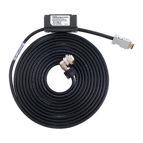 5m(196.85") Encoder Cable with Battery Box for A6 & A6H Series 17-bit Servo Motor - AS7-C-ENC072-BAT-5.0 | StepperOnline UK
