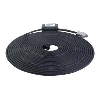 10m(393.7") Encoder Cable with Battery Box for A6 Series 17-bit Servo Motor
