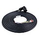 5m(196.85") Motor and Encoder Cable with Connectors Kit for A6 & A6H Series 17-bit Servo Motor with Brake - A6-5MB-5E-B | StepperOnline UK