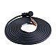 5m(196.85") Motor and Encoder Cable with Connectors Kit for A6 & A6H Series 17-bit Servo Motor - A6-5M-5E-B | StepperOnline UK