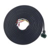 5m(196.85) Motor Cable with Connector for A6 Series 17-bit Servo Motor - AS7-C-PWR075-5.0 | StepperOnline UK