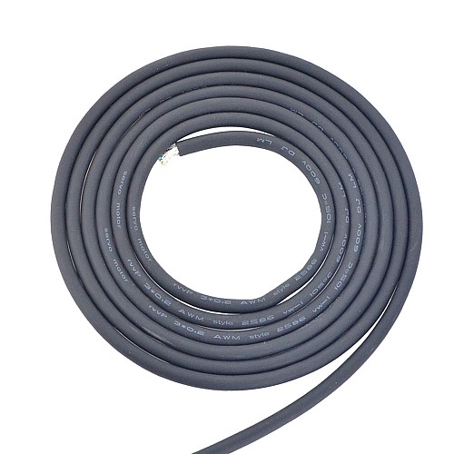 AWG #24 High-flexible Shielded Encoder Cable - CE-24 | StepperOnline UK