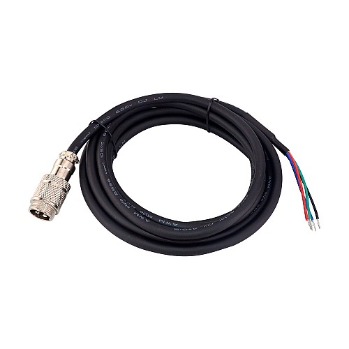 2.7m(106) AWG20 Motor Extension Cable with GX16 Aviation Connector for Nema 23 and 24 Closed Loop Stepper Motors - CM3M-20 | StepperOnline UK