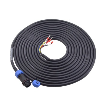 5m(196.85") 4-PIN Motor Extension Cable with IP65 Aviation Connector for T6 Series 17-bit Servo Motor