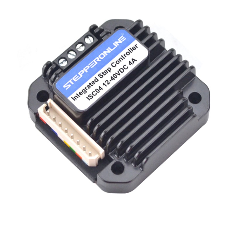 Integrated Stepper Motor Controller 1.5-4A 12-40VDC for NEMA 17, 23 Stepper Motor - ISC04 | StepperOnline UK