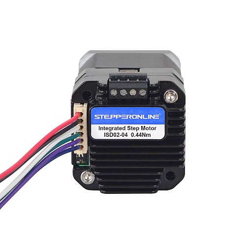 Nema 17 Integrated Stepper Motor 0.44Nm(62.31oz.in) w/Driver ISD02 10-30VDC - ISD02-04 | StepperOnline UK