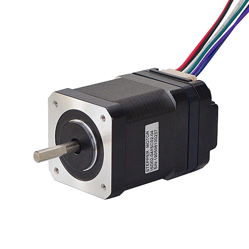 Nema 17 Integrated Stepper Motor 0.44Nm(62.31oz.in) w/Driver ISD02 10-30VDC - ISD02-04 | StepperOnline UK