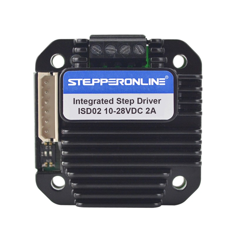 Integrated Stepper Motor Driver 0-2A 10-28VDC for NEMA 17 Stepper Motor - ISD02 | StepperOnline UK