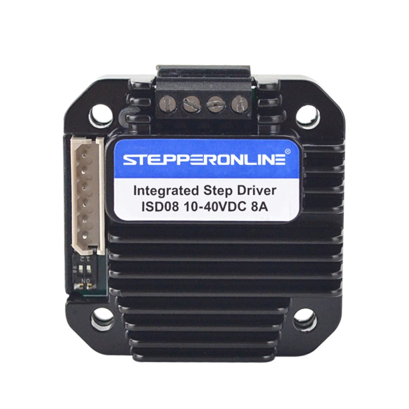 Integrated Stepper Motor Driver 3-8A 10-40VDC for NEMA 23 Stepper Motor - ISD08 | StepperOnline UK