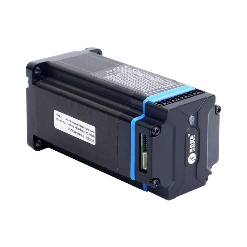 iDM Series NEMA 24 Integrated Stepper Motor 3.5Nm(495.64oz.in) 20-50VDC - iDM60-35 | StepperOnline UK