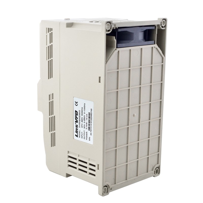 EV50 Series VFD 5HP 3.7KW 15.2A Single/Three 220V Variable Frequency Drive - EV50T20037BX0 | StepperOnline UK EV50 Series VFD 5HP 3.7KW 15.2A Single/Three 220V Variable Frequency Drive - EV50T20037BX0 | StepperOnline UK