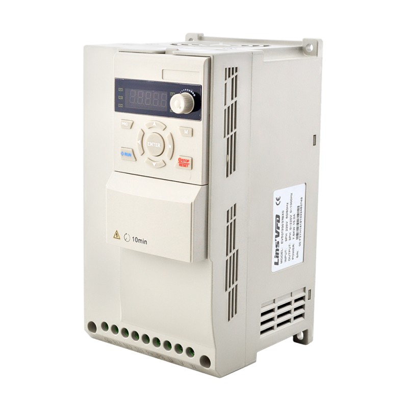 EV50 Series VFD 5HP 3.7KW 15.2A Single/Three 220V Variable Frequency Drive - EV50T20037BX0 | StepperOnline UK EV50 Series VFD 5HP 3.7KW 15.2A Single/Three 220V Variable Frequency Drive - EV50T20037BX0 | StepperOnline UK