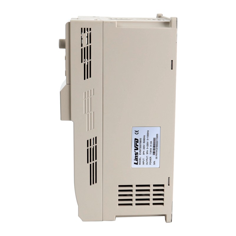 EV50 Series VFD 10HP 7.5KW 31A Three Phase 220V Variable Frequency Drive - EV50T20075BX0 | StepperOnline UK EV50 Series VFD 10HP 7.5KW 31A Three Phase 220V Variable Frequency Drive - EV50T20075BX0 | StepperOnline UK