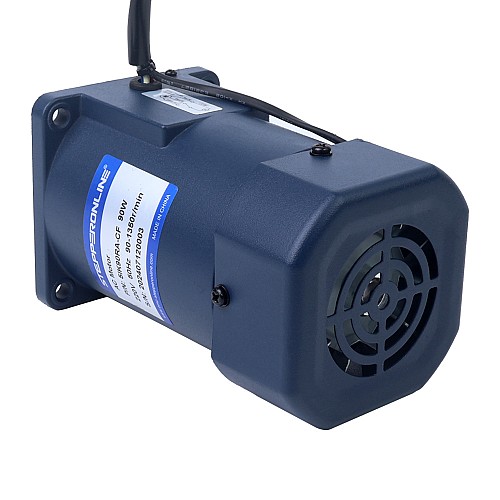90W 220VAC 50Hz 90-1350RPM 0.675Nm(95.59oz.in) Flange 90mm Single-phase AC Variable Speed Motor - 5IK90RA-CF | StepperOnline UK