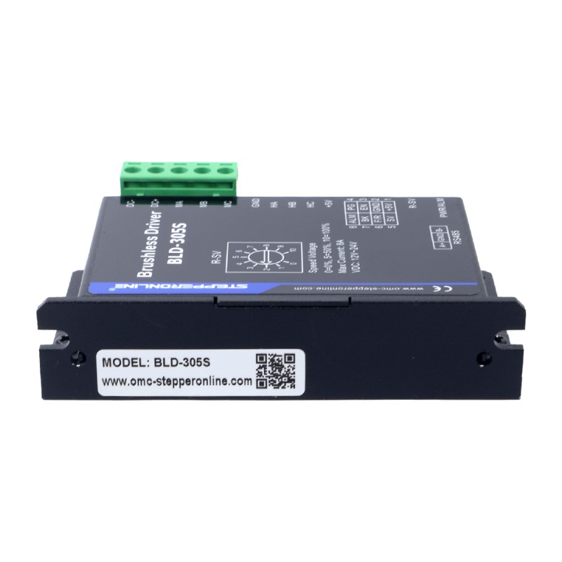 Digital Brushless DC Motor Driver 12-24VDC Max 8.0A 120W - BLD-305S | StepperOnline UK