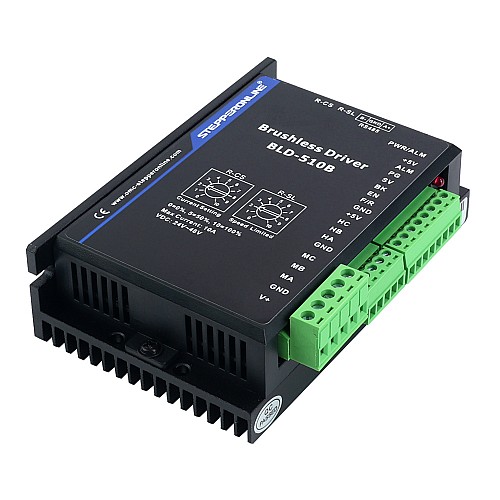 Digital Brushless DC Motor Driver 12V-48VDC Max 15.0A 400W - BLD-510B | StepperOnline UK