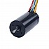 48V 14500RPM 80mNm 121.47W 3.16A Round Ф32x61mm Brushless Coreless Motor