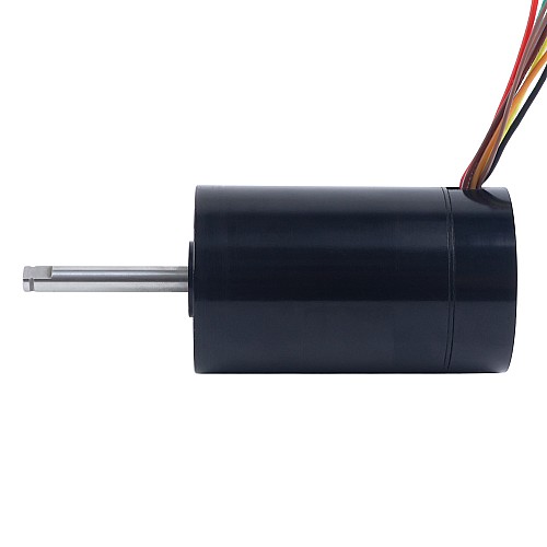 36V 212mNm 177.59W 6.82A Round Ф43x69mm Brushless Coreless Motor - 43CL70-36-P2-8000 | StepperOnline UK