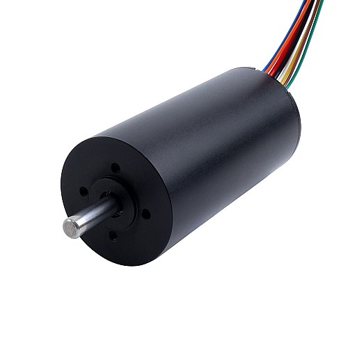 24V 200mNm 192.67W 9.65A Round Ф40x84mm Brushless Coreless Motor - 40CL84-24-P2-9200 | StepperOnline UK
