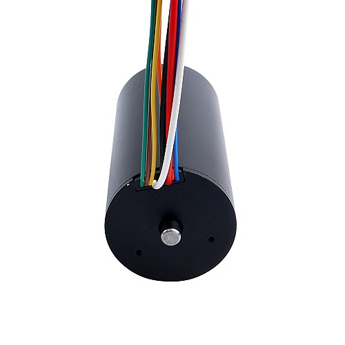 24V 200mNm 192.67W 9.65A Round Ф40x84mm Brushless Coreless Motor - 40CL84-24-P2-9200 | StepperOnline UK