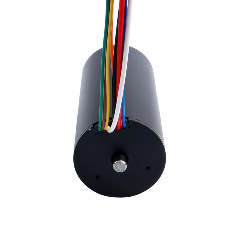 24V 200mNm 192.67W 9.65A Round Ф40x84mm Brushless Coreless Motor - 40CL84-24-P2-9200 | StepperOnline UK