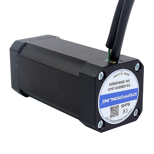 24V 3000RPM 0.25Nm 79W 4.70A 42x42x101mm Brushless DC Motor - 42BSB101-24-01 | StepperOnline UK