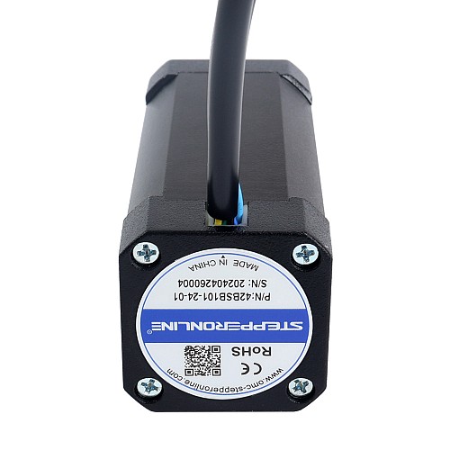 24V 3000RPM 0.25Nm 79W 4.70A 42x42x101mm Brushless DC Motor - 42BSB101-24-01 | StepperOnline UK