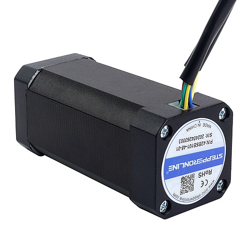 48V 3000RPM 0.25Nm 79W 2.30A 42x42x101mm Brushless DC Motor - 42BSB101-48-01 | StepperOnline UK