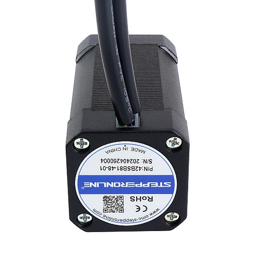 48V 3000RPM 0.19Nm 60W 1.80A 42x42x81mm Brushless DC Motor - 42BSB81-48-01 | StepperOnline UK