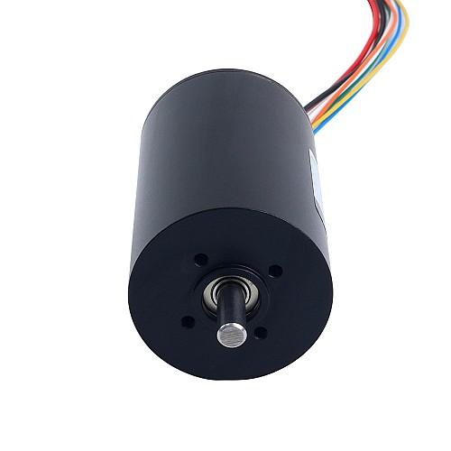 24V 210mNm 175.92W 9.68A Round Ф43x69mm Brushless Coreless Motor - 43CL70-24-P2-8000 | StepperOnline UK