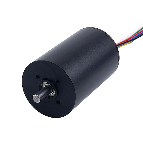 24V 210mNm 175.92W 9.68A Round Ф43x69mm Brushless Coreless Motor - 43CL70-24-P2-8000 | StepperOnline UK