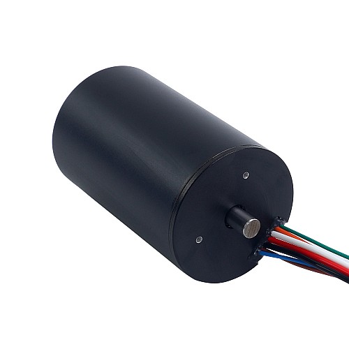 24V 210mNm 175.92W 9.68A Round Ф43x69mm Brushless Coreless Motor - 43CL70-24-P2-8000 | StepperOnline UK