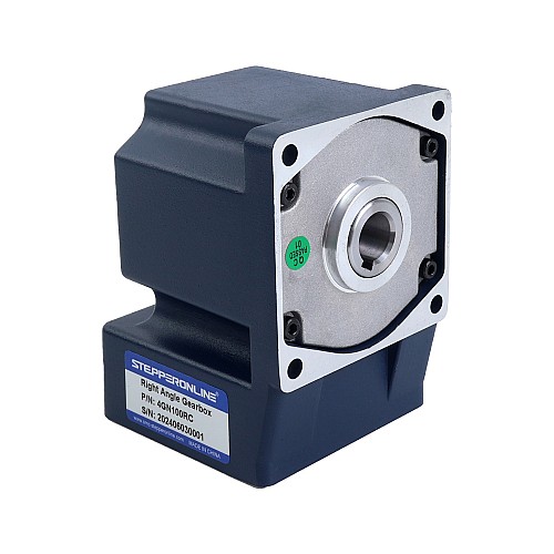 48V 40W 30RPM Geared BLDC Motor 8.48Nm(1200.87oz.in) 100:1 Right Angle Gearbox - F4B40-48GN-30S/4GN100RC | StepperOnline UK