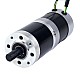 24V 101W Round Geared Brushless DC Motor 20.00Nm(2832.23oz.in) 100:1 Round Planetary Gearbox - 57BYA74-24-01-PG100 | StepperOnline UK