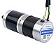 24V 101W Round Geared Brushless DC Motor 11.42Nm(1617.20oz.in) 51:1 Round Planetary Gearbox - 57BYA74-24-01-PG51 | StepperOnline UK