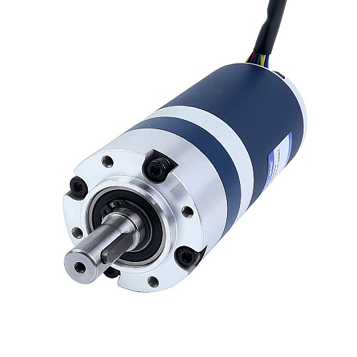 24V 90W 560RPM Geared Brushless DC Motor 1.38Nm(195.42oz.in) 5.36:1 Planetary Gearbox - M62B90-24P-30S/G62-5.36S1 | StepperOnline UK