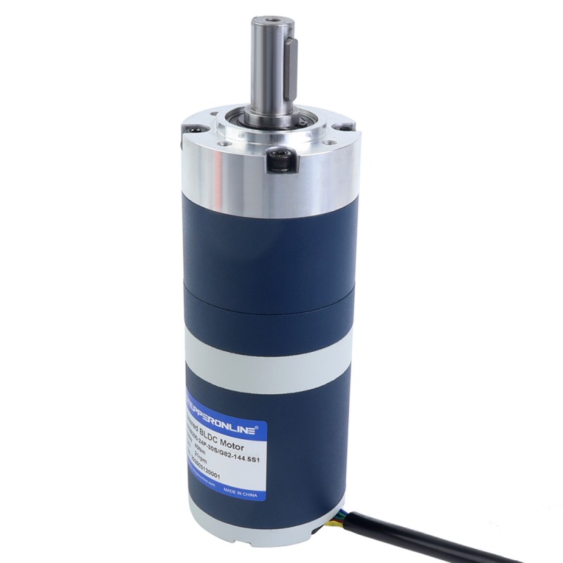 24V 200W 21RPM Geared Brushless DC Motor 67.00Nm(9487.98oz.in) 144.5:1 Planetary Gearbox - M82B200-24P-30S/G82-144.5S1 | StepperOnline UK 24V 200W 21RPM Geared Brushless DC Motor 67.00Nm(9487.98oz.in) 144.5:1 Planetary Gearbox - M82B200-24P-30S/G82-144.5S1 | StepperOnline UK