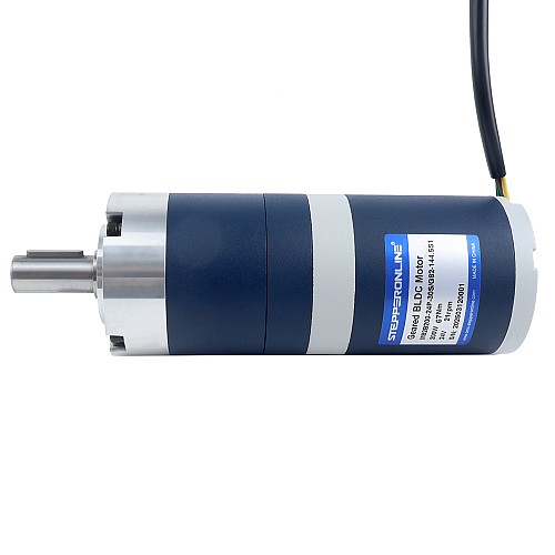 24V 200W 21RPM Geared Brushless DC Motor 67.00Nm(9487.98oz.in) 144.5:1 Planetary Gearbox - M82B200-24P-30S/G82-144.5S1 | StepperOnline UK