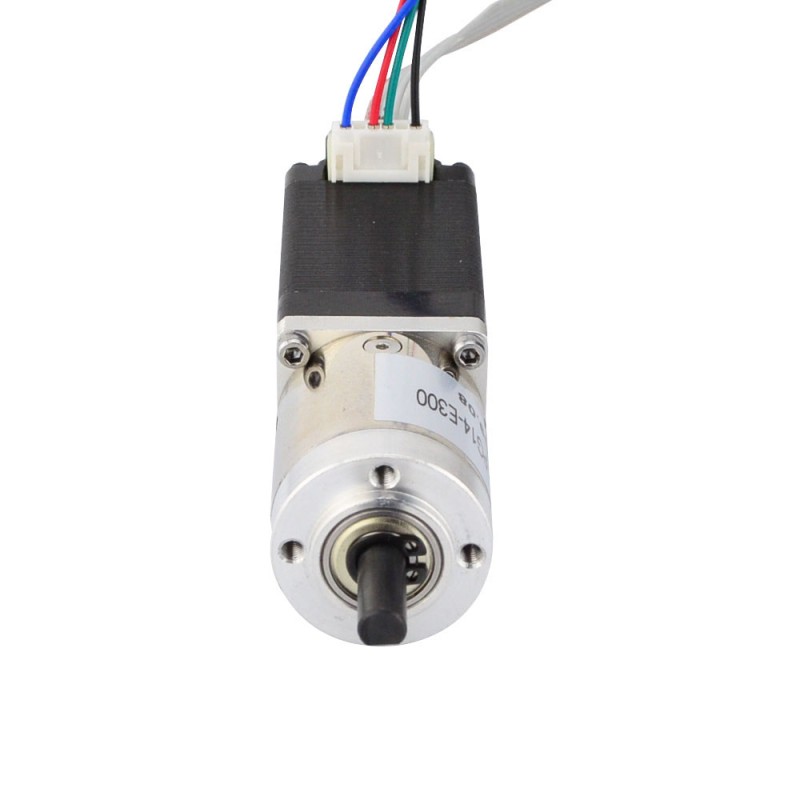 Nema 11 Closed-loop Geared Stepper L=51mm Gear Ratio 14:1 Encoder 300PPR - 11HS20-0674S-PG14-E300 | StepperOnline UK