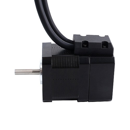 Nema 17 Closed Loop Stepper Motor 42Ncm(59.48oz.in) with Encoder 1000PPR(4000CPR) - 17HS15-1504D-E1K | StepperOnline UK