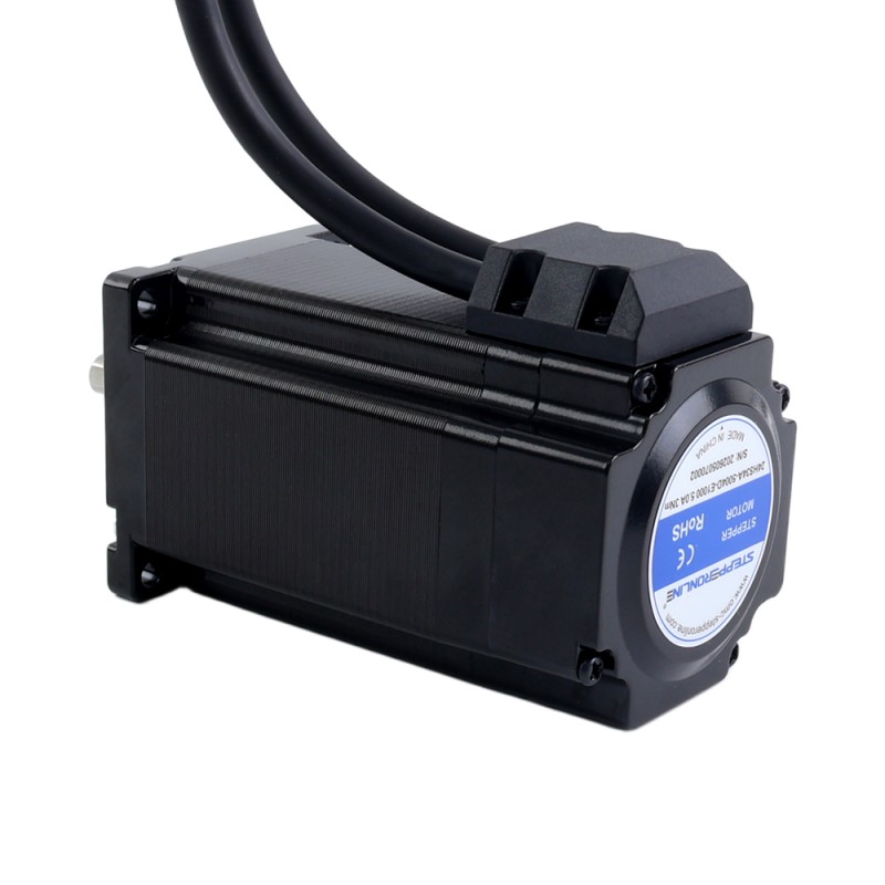S Series Standard Nema 24 Closed Loop Stepper Motor 3.0Nm(424.83oz.in) Encoder 1000PPR(4000CPR) - 24HS34A-5004D-E1000 | StepperOnline UK