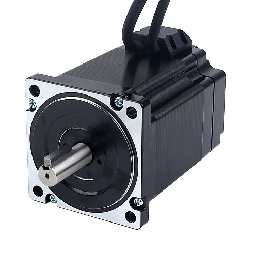S Series Nema 34 Closed Loop Stepper Motor 6.50Nm(920.48oz.in) Encoder 1000PPR(4000CPR) - 34HS39-6004D-E1000 | StepperOnline UK