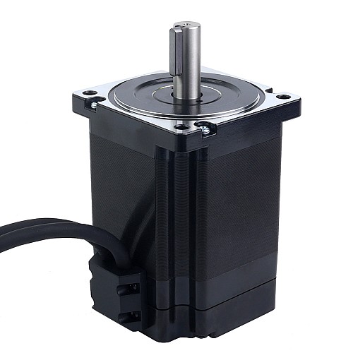 S Series Nema 34 Closed Loop Stepper Motor 6.50Nm(920.48oz.in) Encoder 1000PPR(4000CPR) - 34HS39-6004D-E1000 | StepperOnline UK