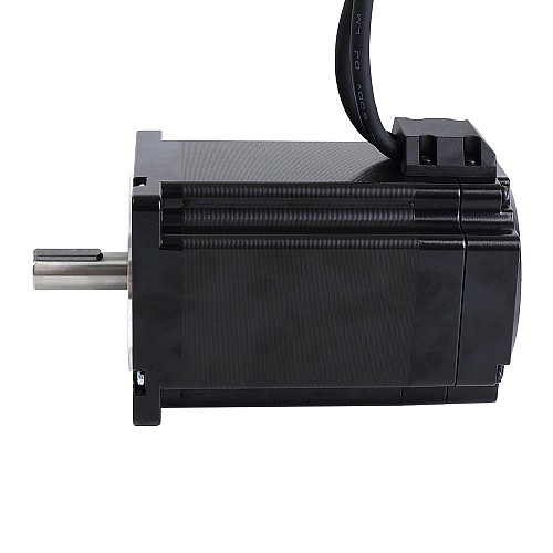 S Series Nema 34 Closed Loop Stepper Motor 9.0Nm(1274.5oz.in) Encoder 1000PPR(4000CPR) - 34HS46-6004D-E1000 | StepperOnline UK