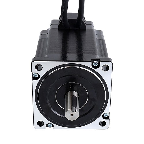S Series Nema 34 Closed Loop Stepper Motor 9.0Nm(1274.5oz.in) Encoder 1000PPR(4000CPR) - 34HS46-6004D-E1000 | StepperOnline UK