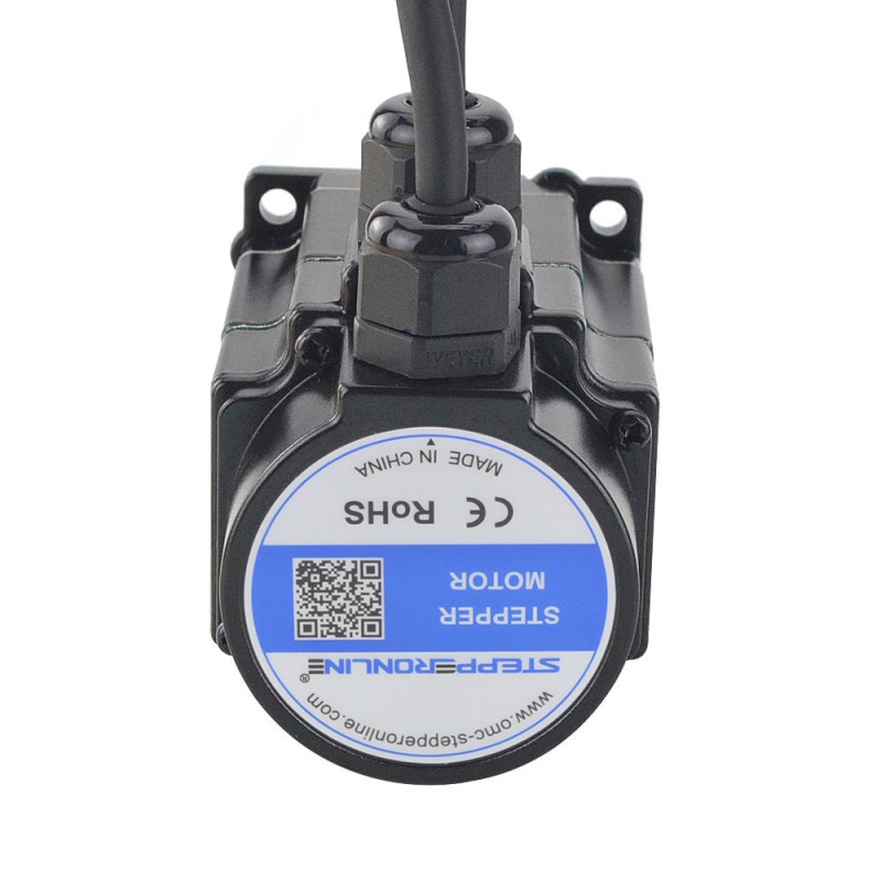 P Series IP65 Waterproof Nema 23 Closed Loop Stepper Motor 1.2Nm(169.97oz.in) with Encoder 1000PPR(4000CPR) - 23E1KIP65-12 | StepperOnline UK