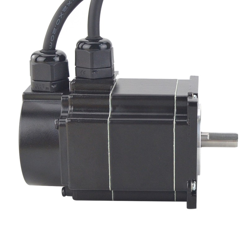 P Series IP65 Waterproof Nema 23 Closed Loop Stepper Motor 1.2Nm(169.97oz.in) with Encoder 1000PPR(4000CPR) - 23E1KIP65-12 | StepperOnline UK