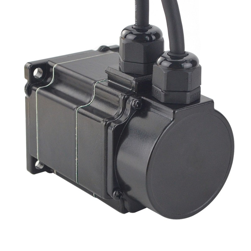 P Series IP65 Waterproof Nema 23 Closed Loop Stepper Motor 1.2Nm(169.97oz.in) with Encoder 1000PPR(4000CPR) - 23E1KIP65-12 | StepperOnline UK