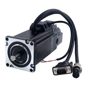 S Series Nema 24 Closed Loop Stepper Motor 3.0Nm(424.92oz.in) with 2.8Nm(396.51oz.in) Electromagnetic Brake